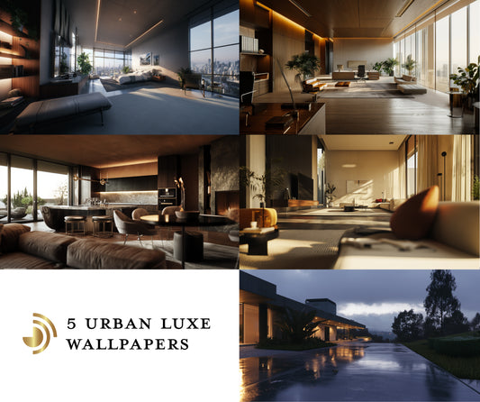 5 Urban Luxe Wallpapers