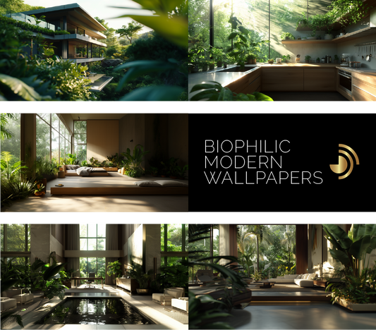 5 Biophilic Modern Wallpapers