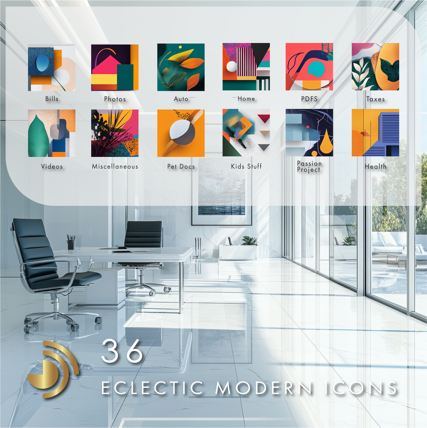 36 Eclectic Modern Icons